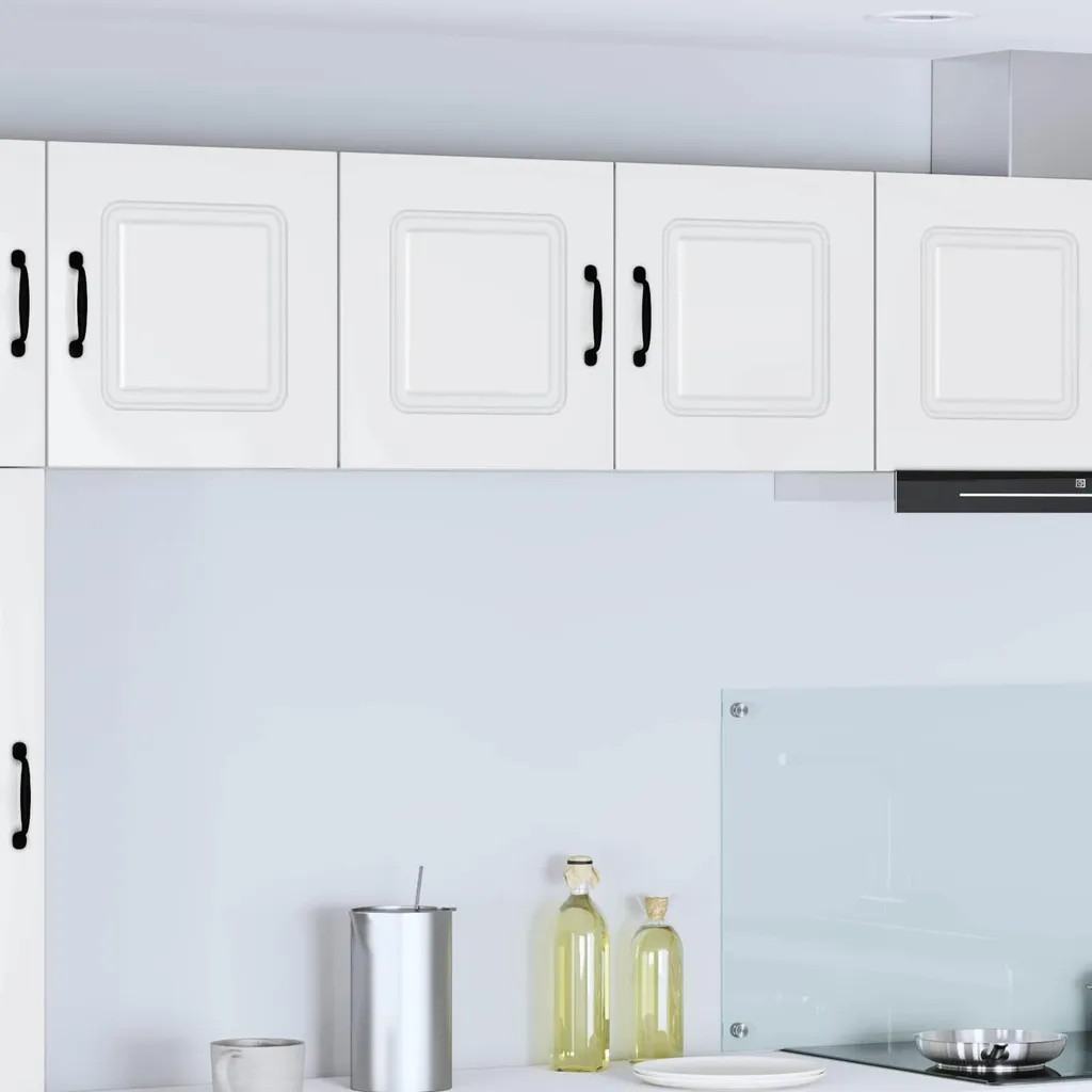 vidaXL Armadio Cucina Bianco Lucido 80x31x40 cm | Mobiletto Pensile Top