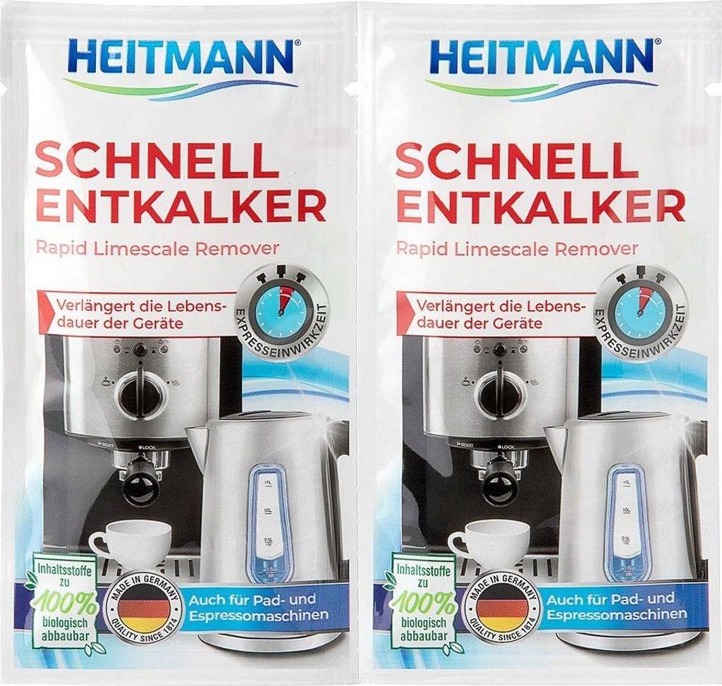 Heitmann Entkaler Entkalker im Beutel 2 x 15 g Produktbild 