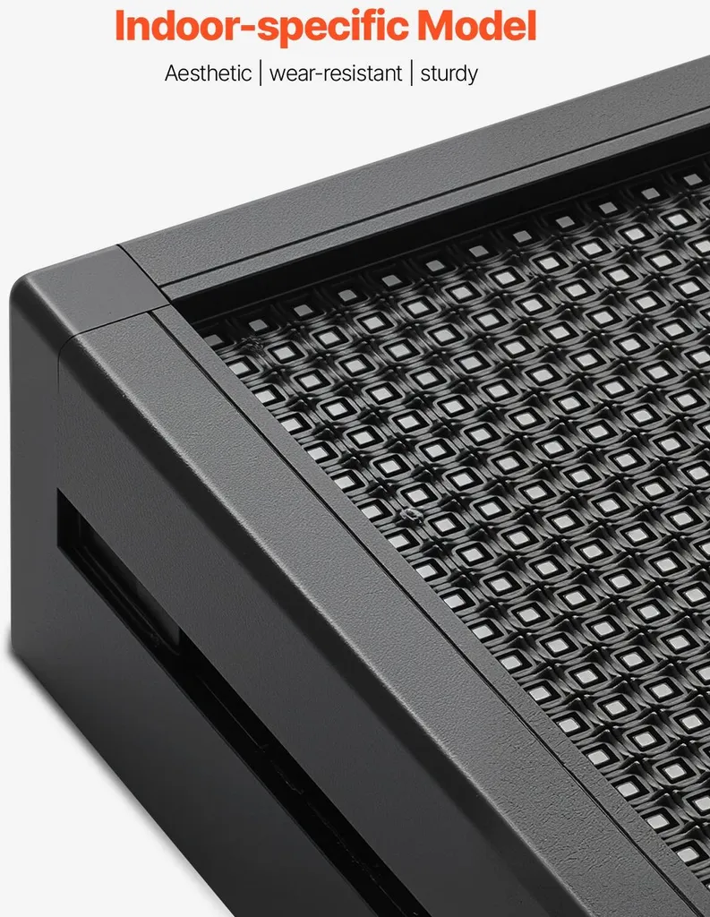 Panneau matriciel P10 RGB à texte défilant LED programmable Bluetooth