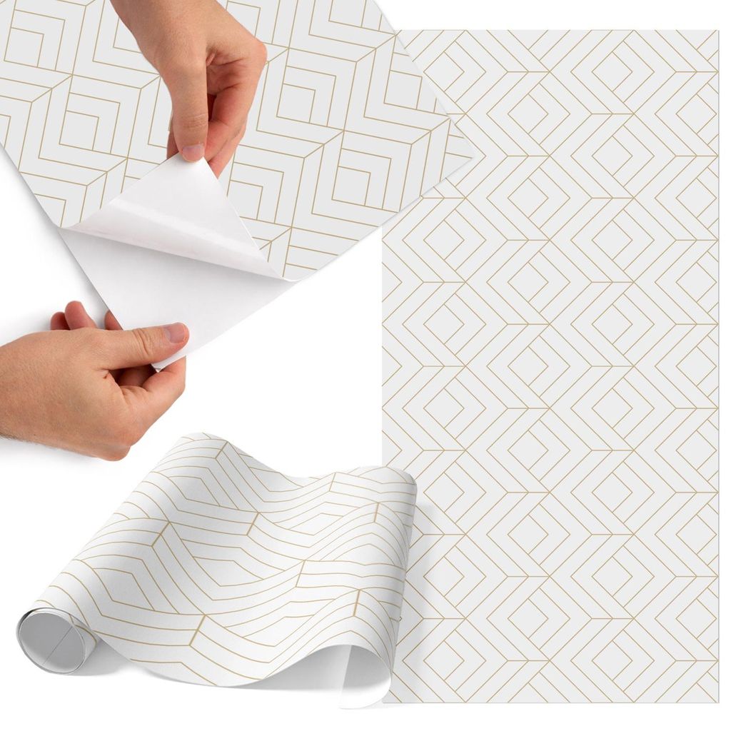 Möbelfolie 65x130 cm - Klebefolie Möbel - Selbstklebende Folie - Folie für Möbel - Möbelfolie Küche - Klebefolie Küche - Möbelfolie Schrank...