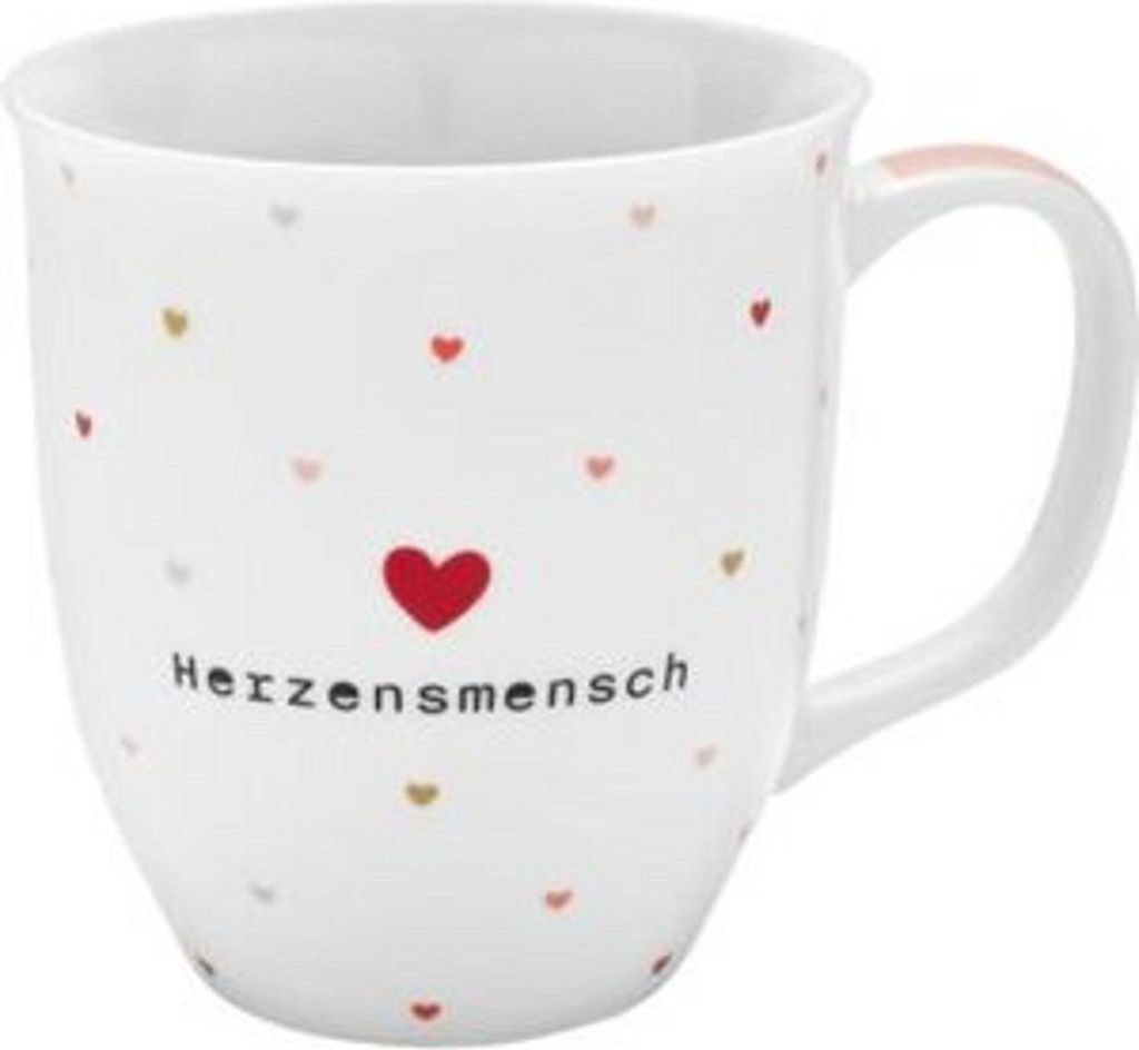 Sheepworld 73796, Einzelbild, 0,4 l, Tasse, Universal, Schwarz, Rot, Weiß, 1 Stück(e)
