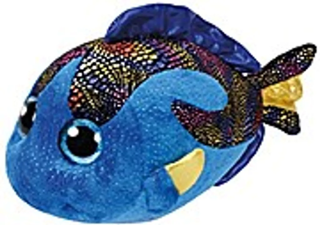 TY Beanie Boos Aqua le Poisson Bleu 24cm - Peluche Glubschi Originale