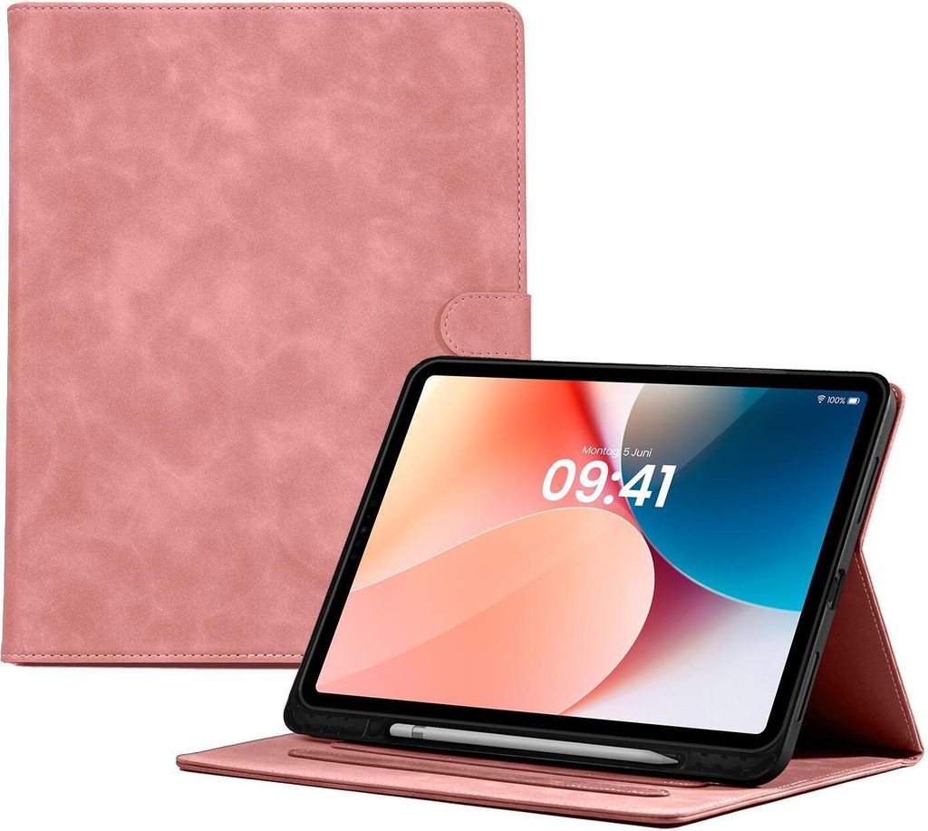 LBH Tablet Schutzhülle für Apple iPad Pro 6. Gen 12.9 Zoll Cover Case Schutz Tablet Farbe: Rosa