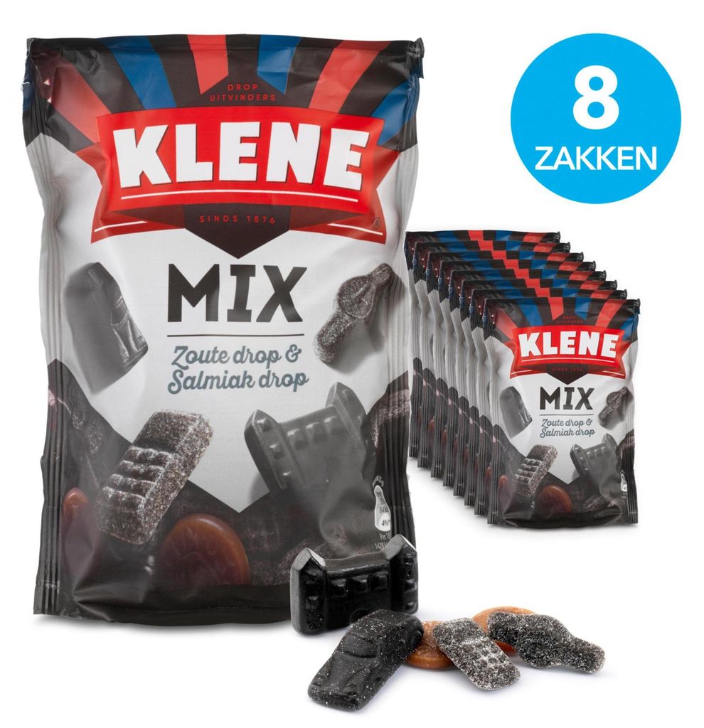 Klene salzige Salmiakmischung (8x 270gr)
