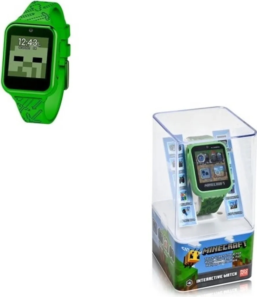 Montre Connectée Minecraft Interactive Watch avec Écran Tactile Enfant - 5