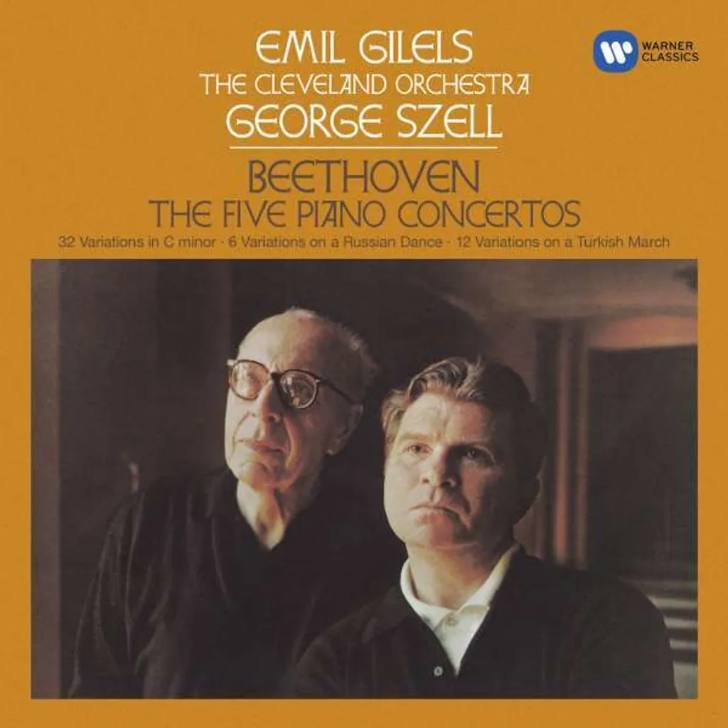 Concertos pour Piano 1-5 Gilels et Szell : Son Remastérisé de Qualité