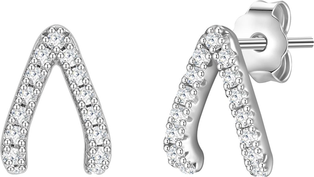 Glanzstücke München Ohrstecker Sterling Silber Zirkonia 50080891