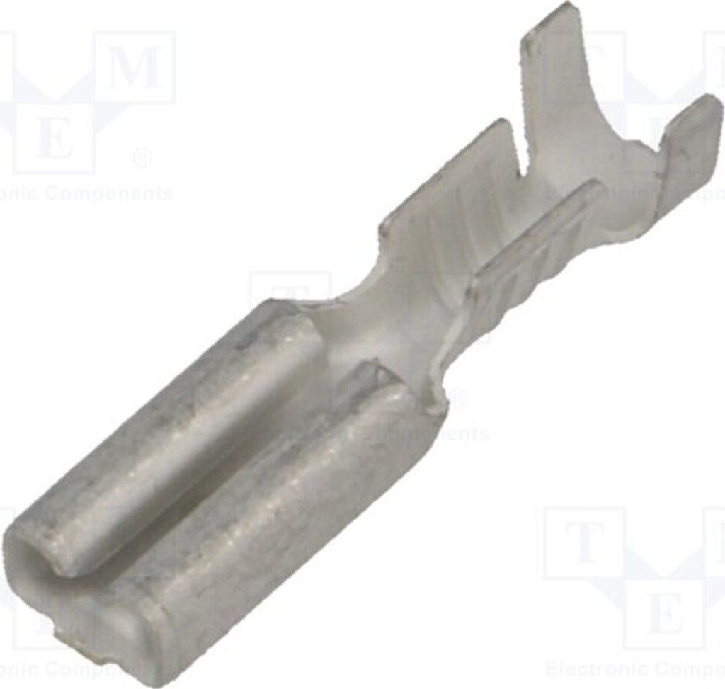 2x Verbinder: flach 2,8mm weiblich 0,5÷1mm2 0,8mm für Leitungen 160626-2 isoliert(ne