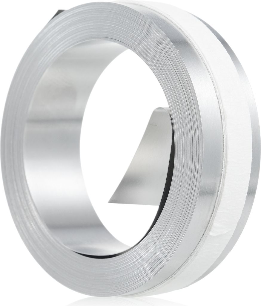 Manuelles 3D-Praegeband aus Aluminium, nicht klebendes Metall-Etikettendrucker-Nachfuellpack, kompatibel mit DYMO-Etikettendruckern M1011/M11 šC 1...