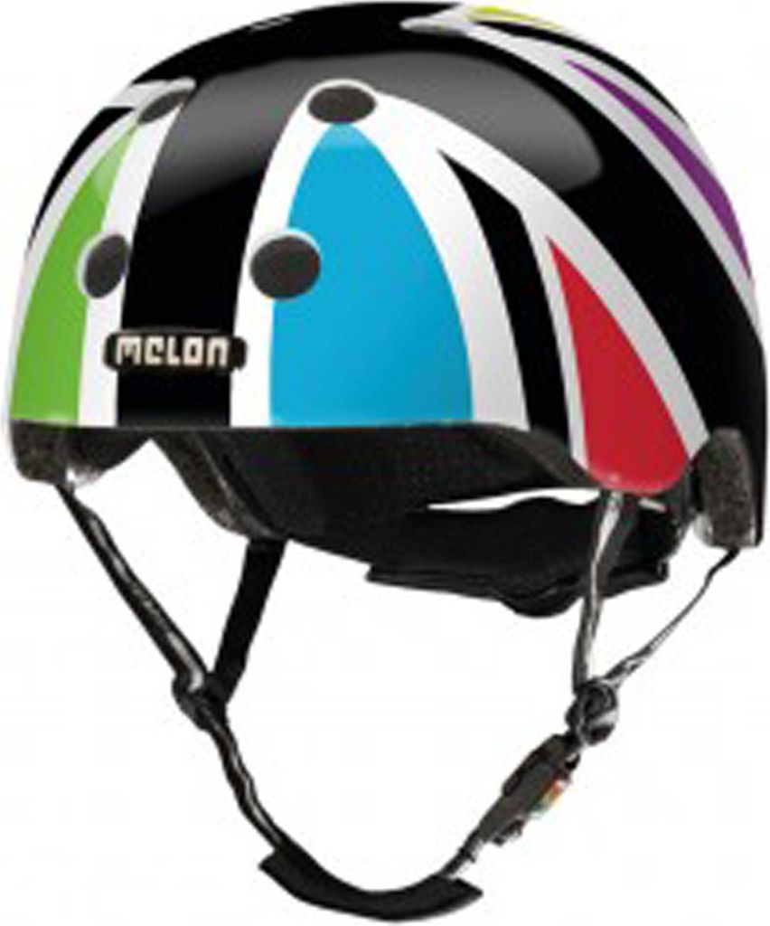 Melon Fahrradhelm Urban Active , Union Jack Harlekin Matt, XL-XXL