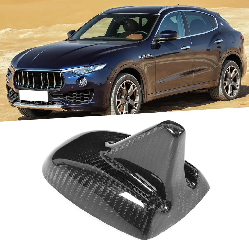 Amélioration esthétique antenne carbone pour Maserati Levante 2017 à 2020 - 3