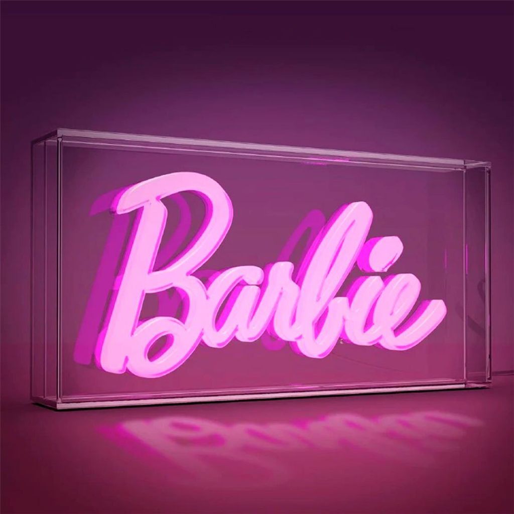 Joy Toy - Barbie LED mini lampenkap - werkt op batterijen - in geschenkverpakking 10x10x19 cm Joy Toy - Barbie LED mini lampenkap - werkt op batterijen - in geschenkverpakking 10x10x19 cm