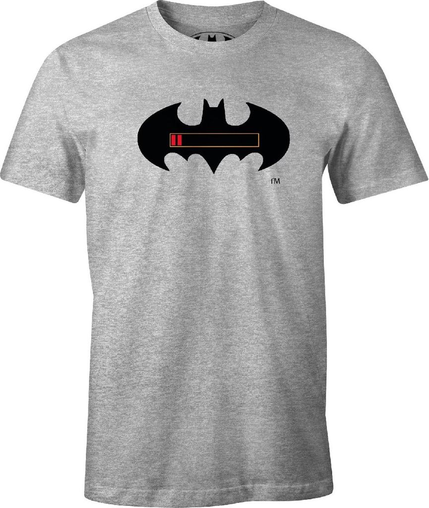 Batman - "Dead" T-Shirt für Herren CD1454 (XL) (Grau)