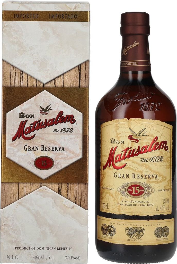 Matusalem Grand Reserva 15 | 40 % vol | 0,7 l Produktbild 