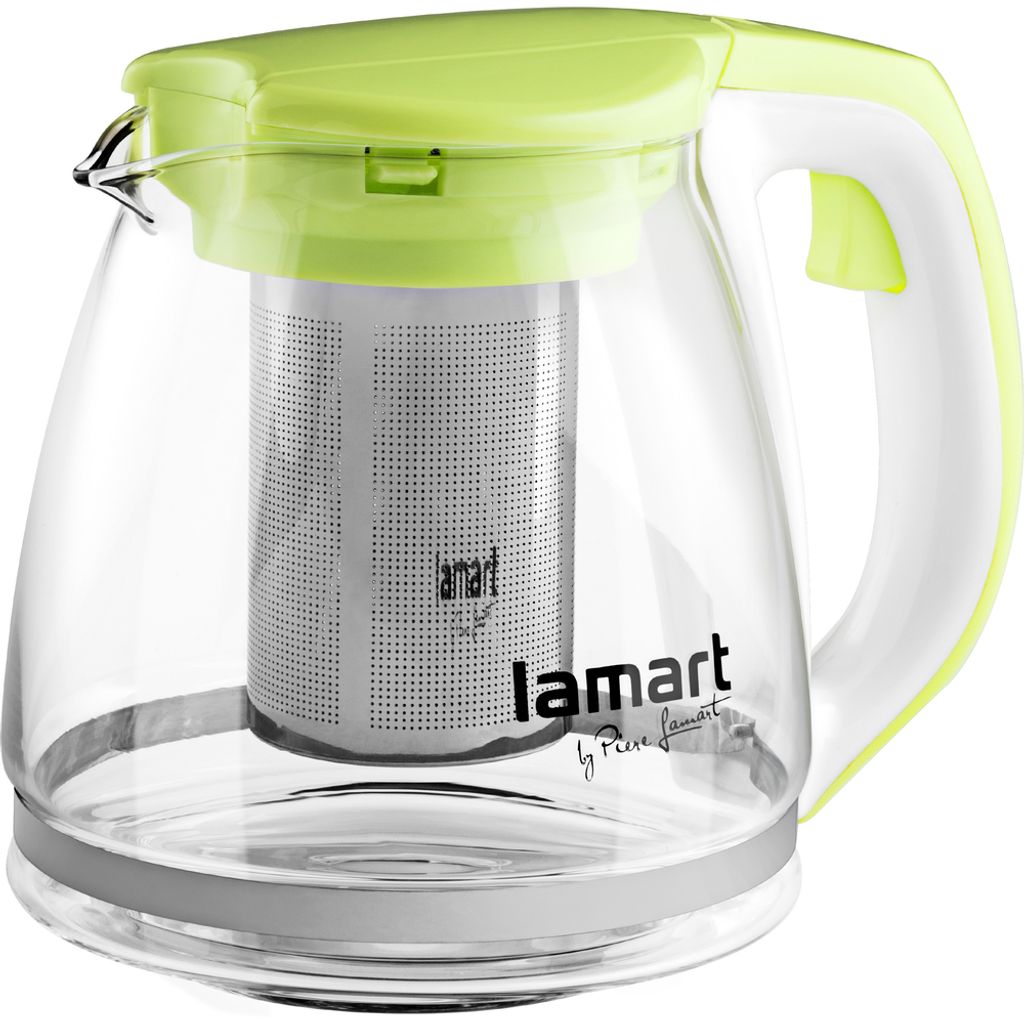LAMART LT7026 Sklenená čajová kanvica, obsahuje nerezové Obrázok produktu 