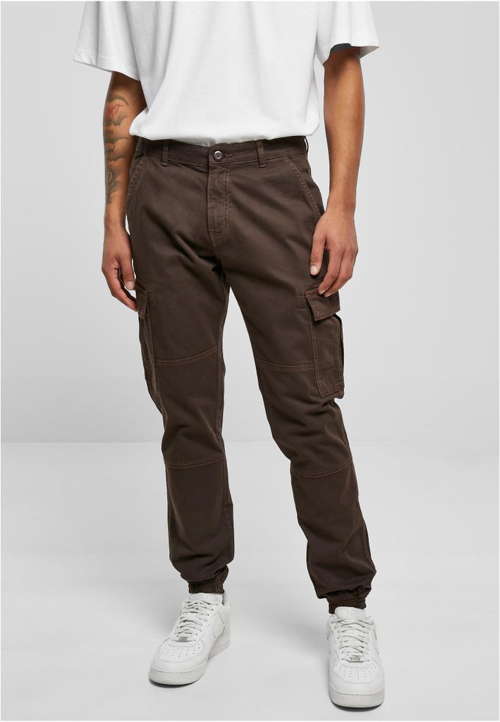 TB1435 - Washed Cargo Twill Jogging Pants brown 40