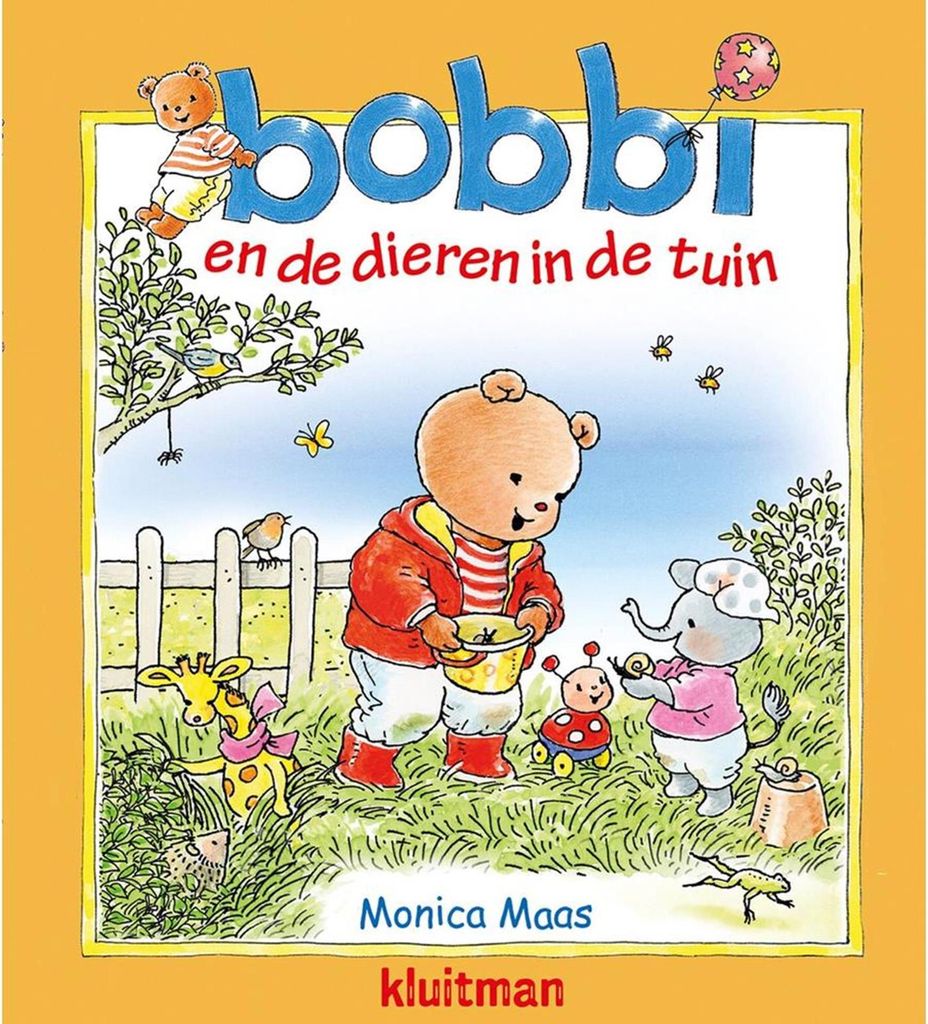 Herausgeber Kluitman Bobbi und die Tiere im Garten