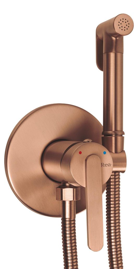 Bidetarmatur REA Ontario Brush Copper Produktbild 