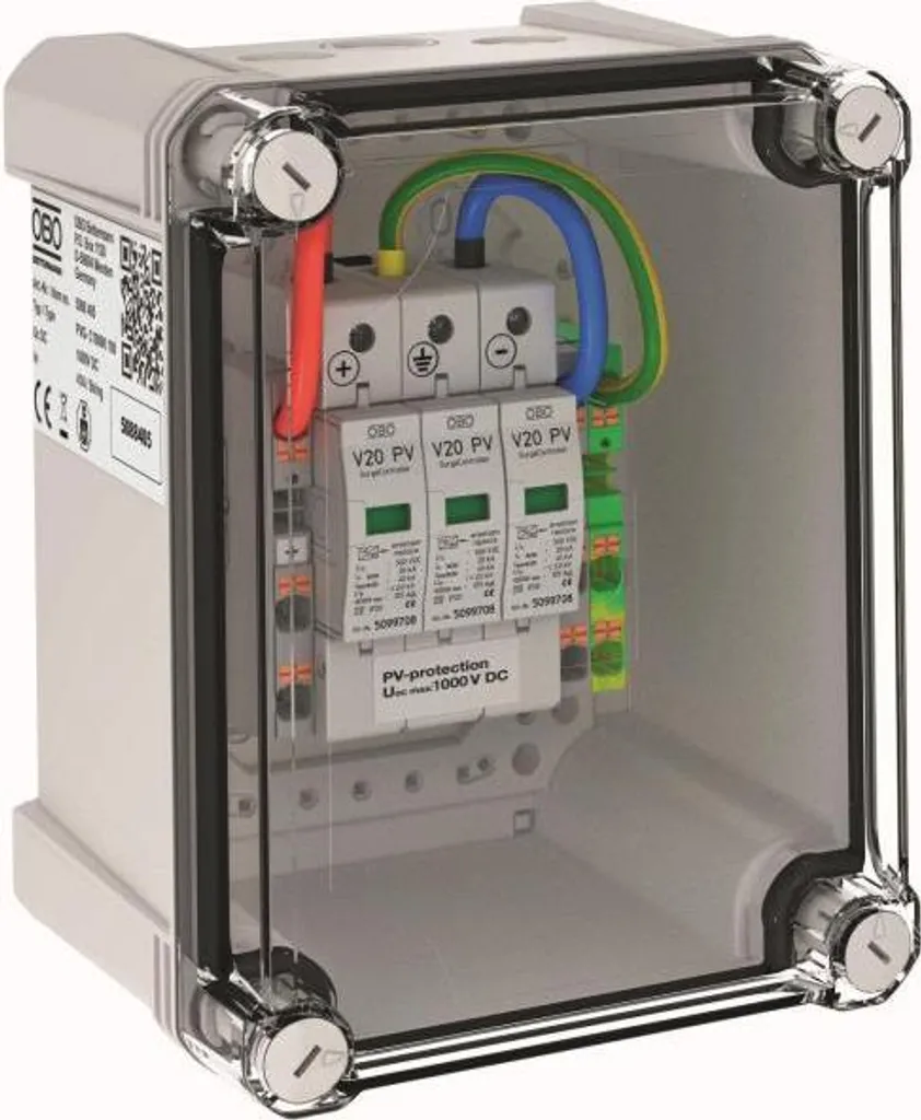 Boîtier PVG-C1000K Protection Surtension 1000V pour Générateur PV