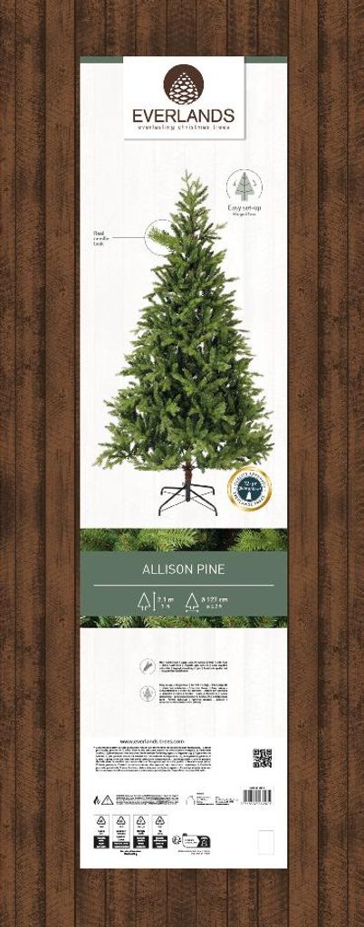 Künstlicher Weihnachtsbaum  Allison Kiefer Ø 172cm H 210cm Produktbild 
