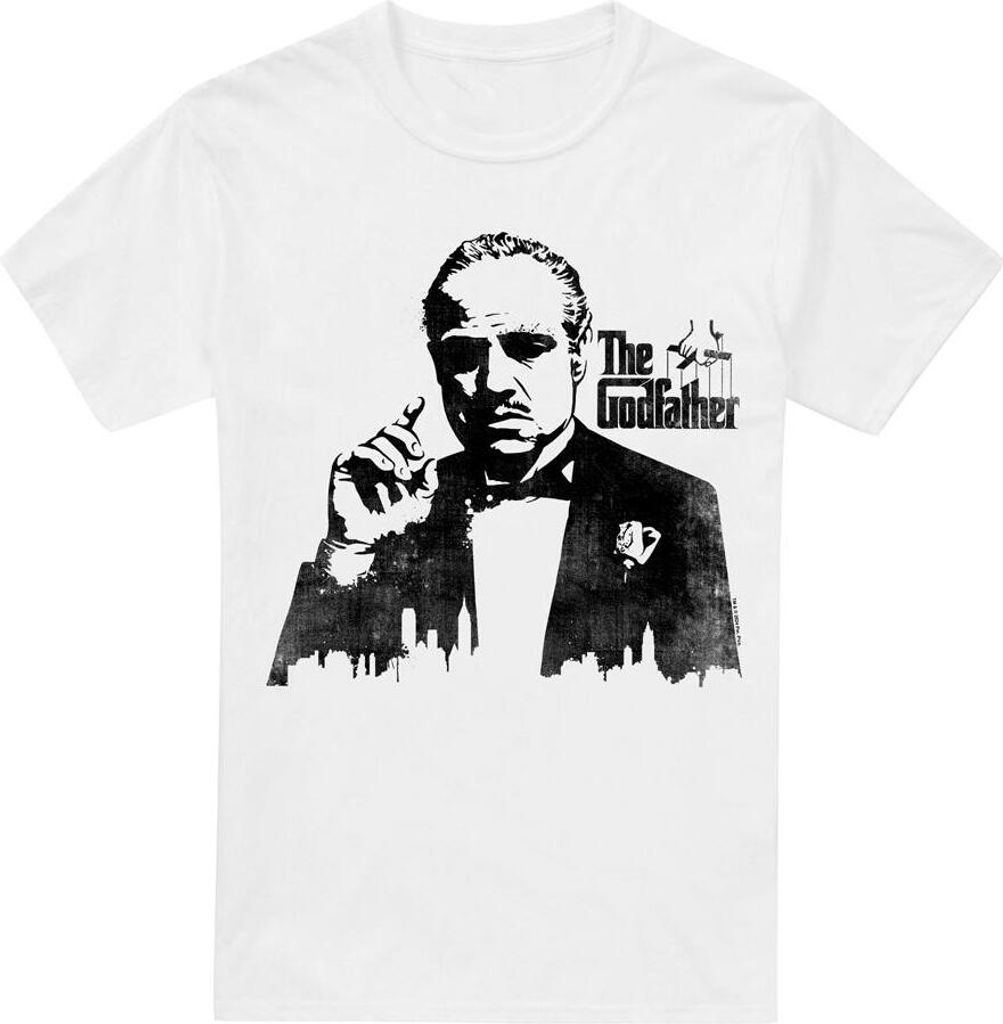 The Godfather - T-Shirt für Herren TV6869 (S) (Weiß)