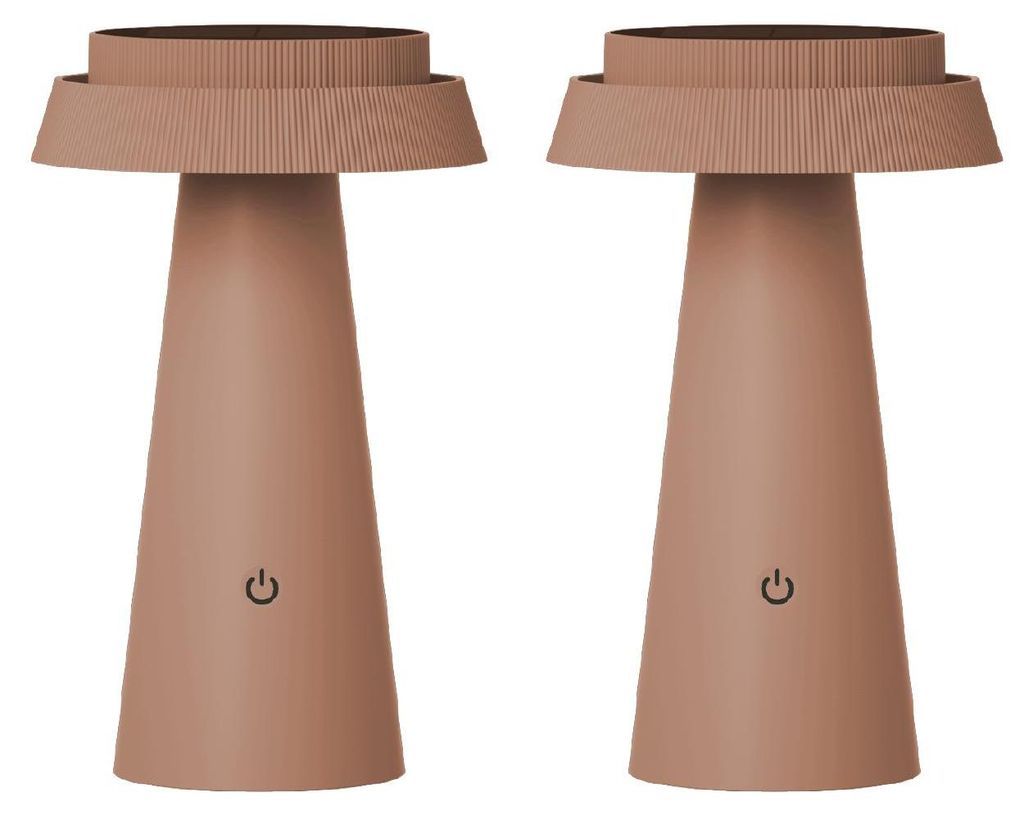 Luxus - Tafellamp Solar Mambo - Mokka - H23 x Ø14