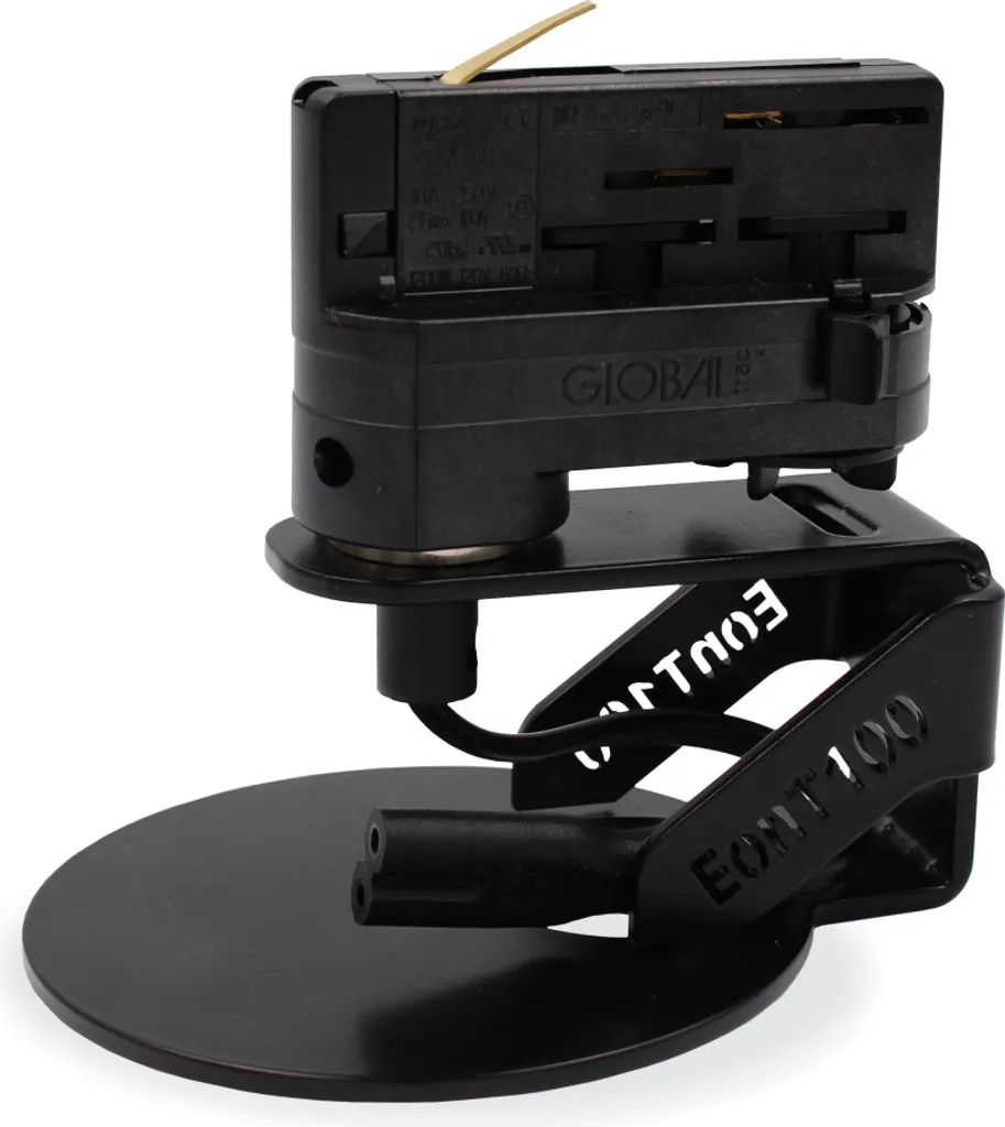 Support Haut-Parleur Plafond pour Rail - Spécial Sonos Era 100 - Noir