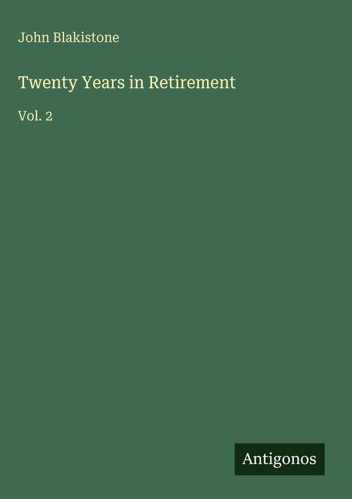 Twenty Years in Retirement