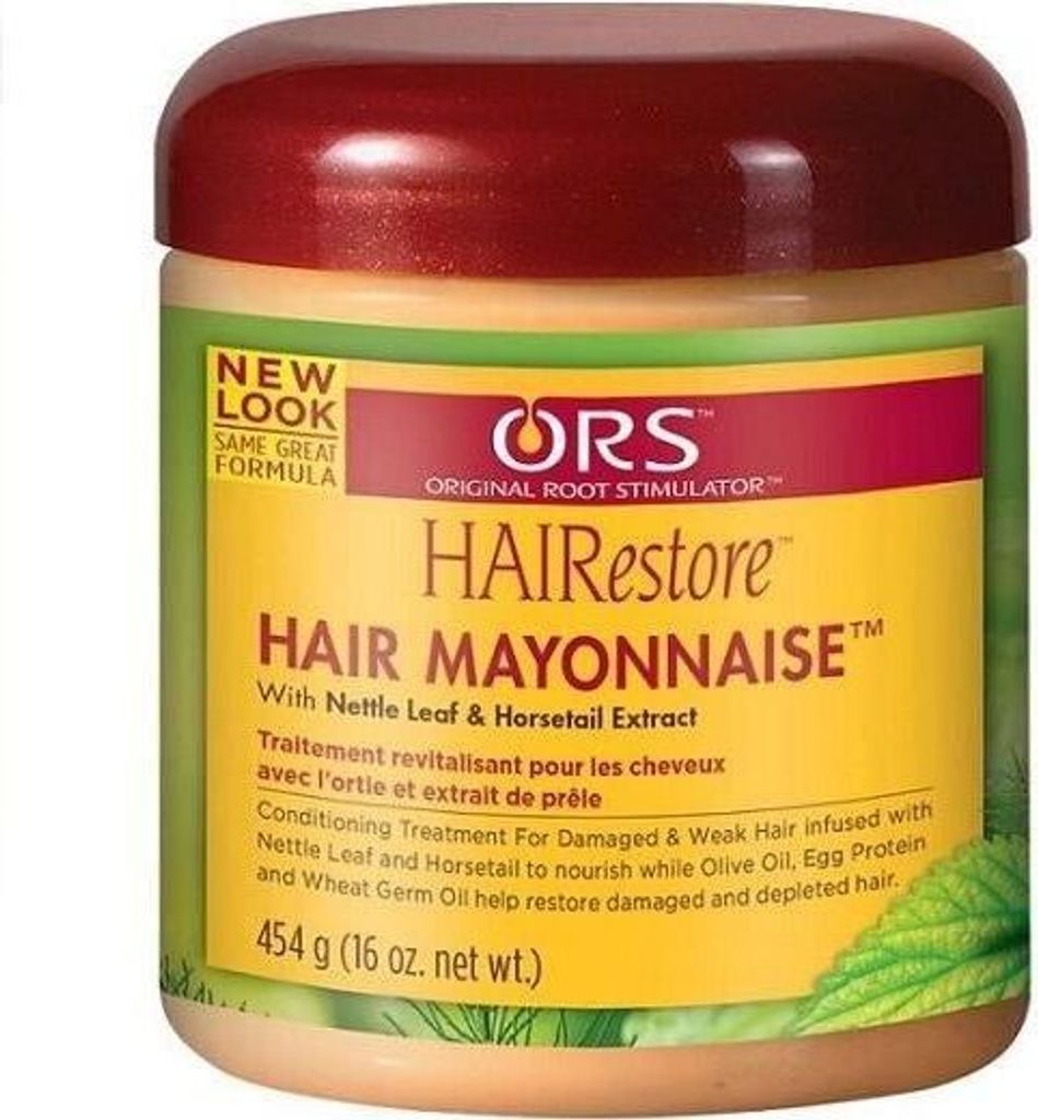 A product shot of a hair mayonnaise jar.