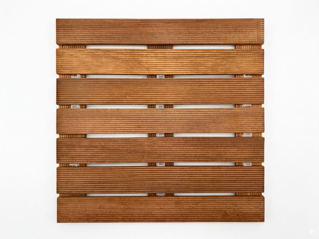 Terrassenfliese Bangkirai Holzfliese Produktbild 