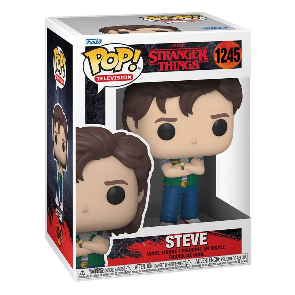Stranger Things - Steve 1245 - Funko Pop! - Vinyl Figur