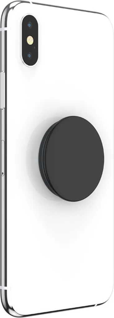 PopSockets PopGrip Basic Noir - Support et Poignée pour Smartphone