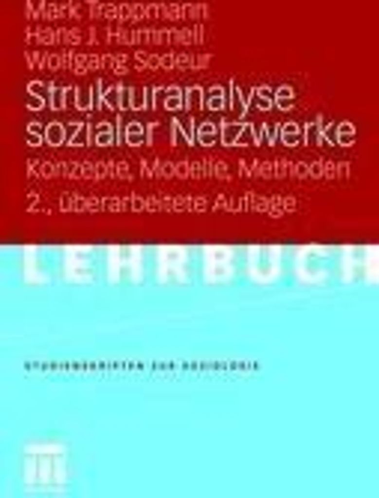 Strukturanalyse sozialer Netzwerke
