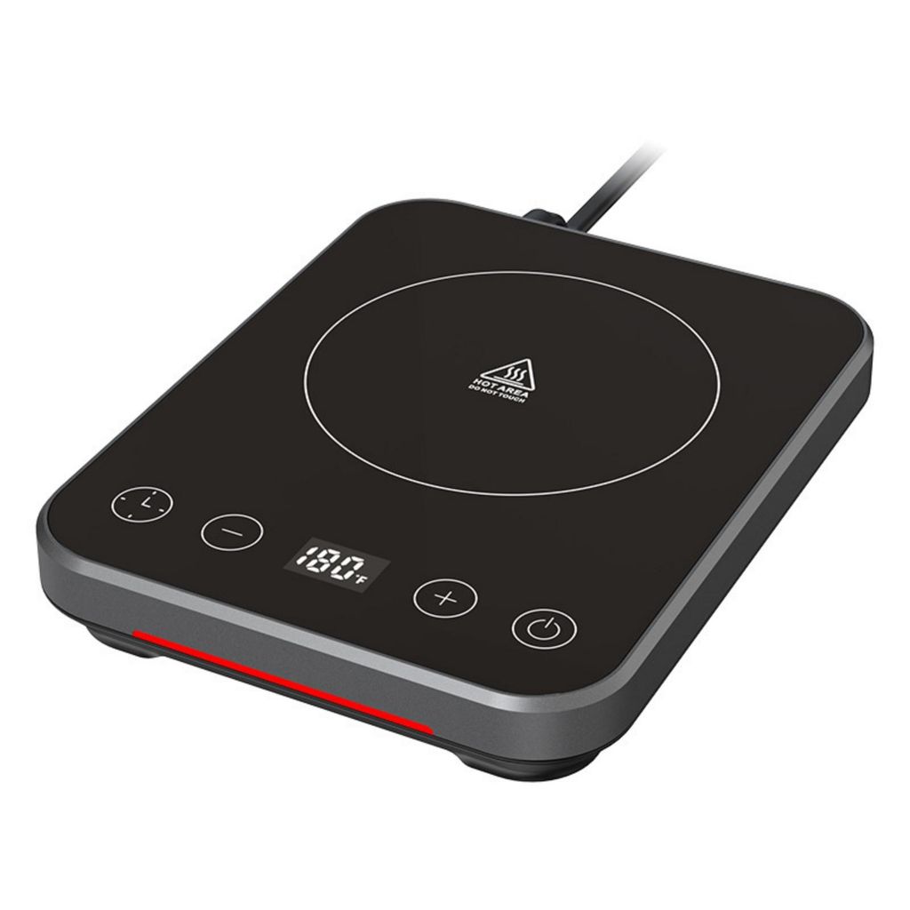 Zimilo Gär-Thermostat, Tassenwärmer, für Sauerteig und Hefeteig, Digitaler Temperaturanzeige, Timer-Funktion und Memory, Smart Home Gadgets, Silber