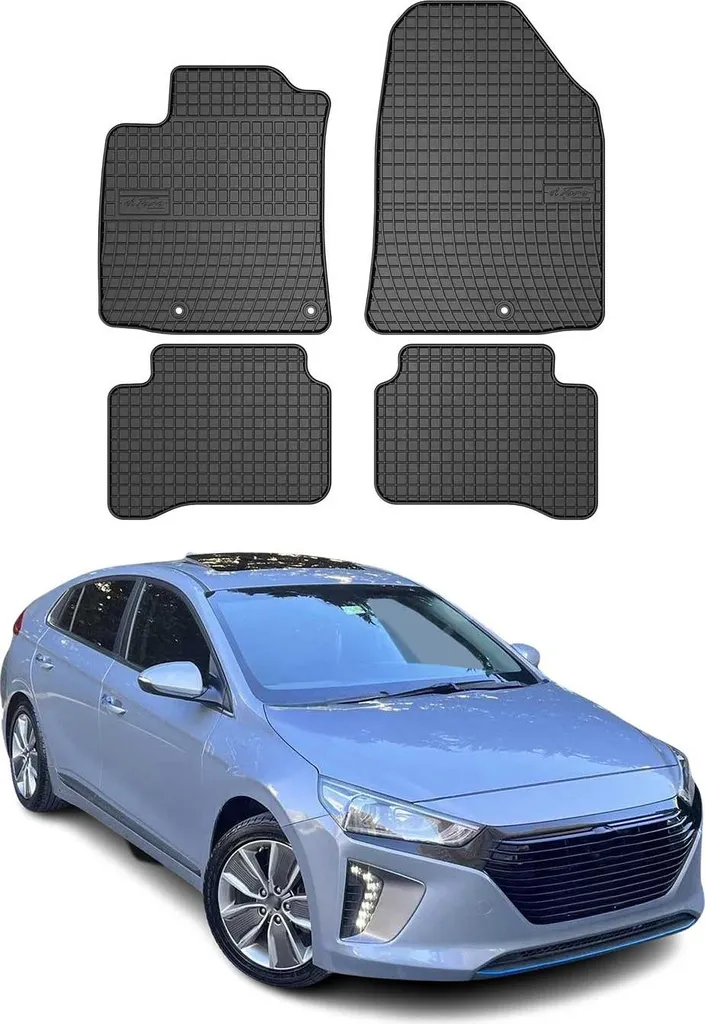 Mantieni Nuova la tua Ioniq: Tappetini Gomma 2016-2025 4pz