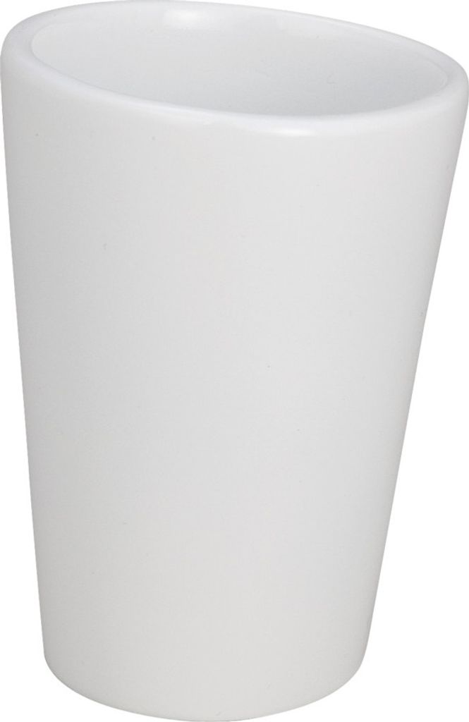 Zahnputzbecher Pebble Stone White