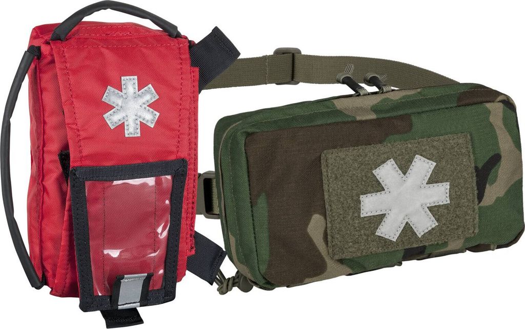 Helikon-Tex MODULAR INDIVIDUAL MED KIT Beutel – Cordura – in mehreren Varianten erhältlich, Farbe:US Woodland