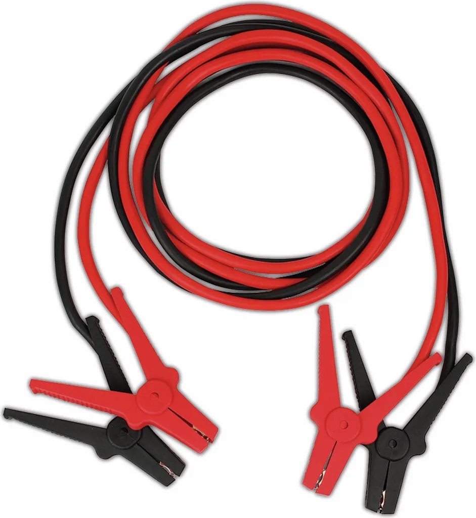 Elparts 52289950 Cavi Di Avviamento 3,5m 25mm² 350A – Kit Batteria Auto Moto Camion Con Pinze
