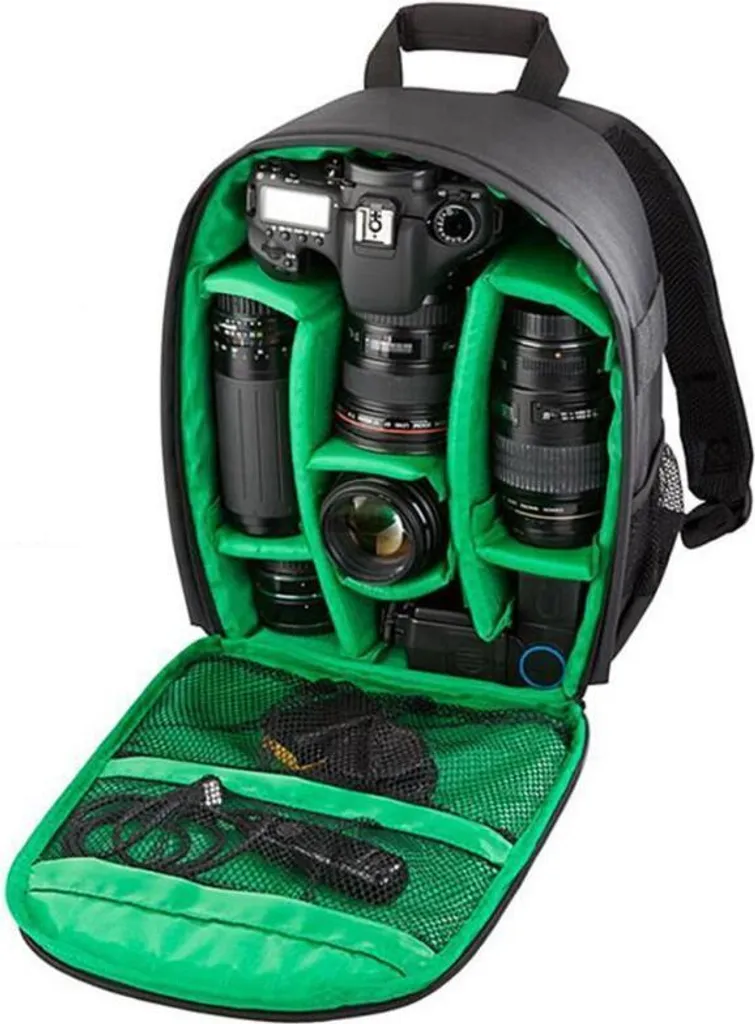 Sac à dos photo imperméable et modulable pour boîtier reflex numérique