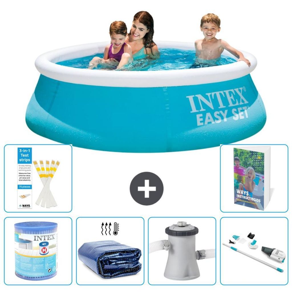 Easy Set Pool Rund - 183x51 cm - 7-teilig S27