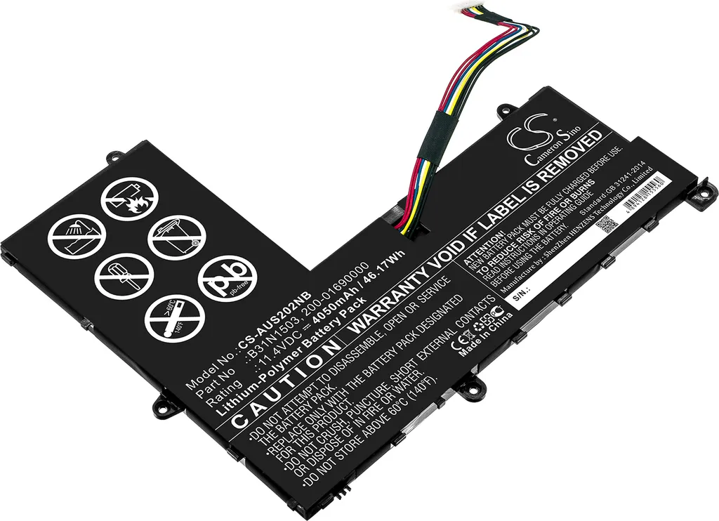 Réparer Autonomie Faible : Batterie Asus E202SA E202SA-1A 1B 1D 1E 7A
