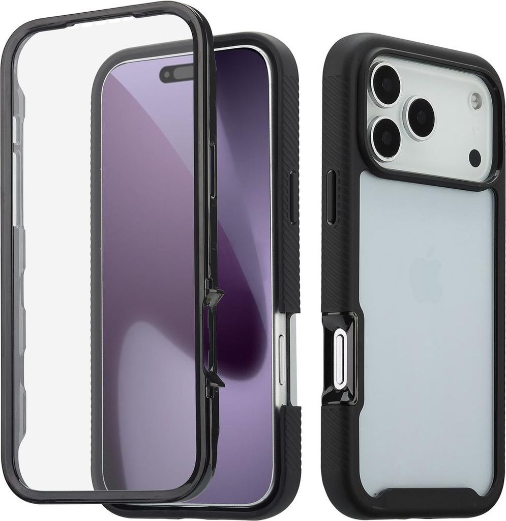imoshion 360° Full Protective Case iPhone 17 Pro Max - Schwarz