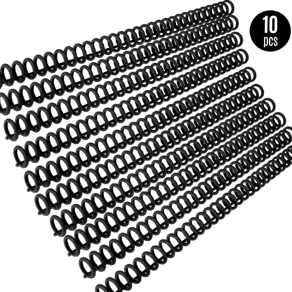 Reliures pour Cahier et Album Photo DIY Pack de 10 Anneaux Plastique