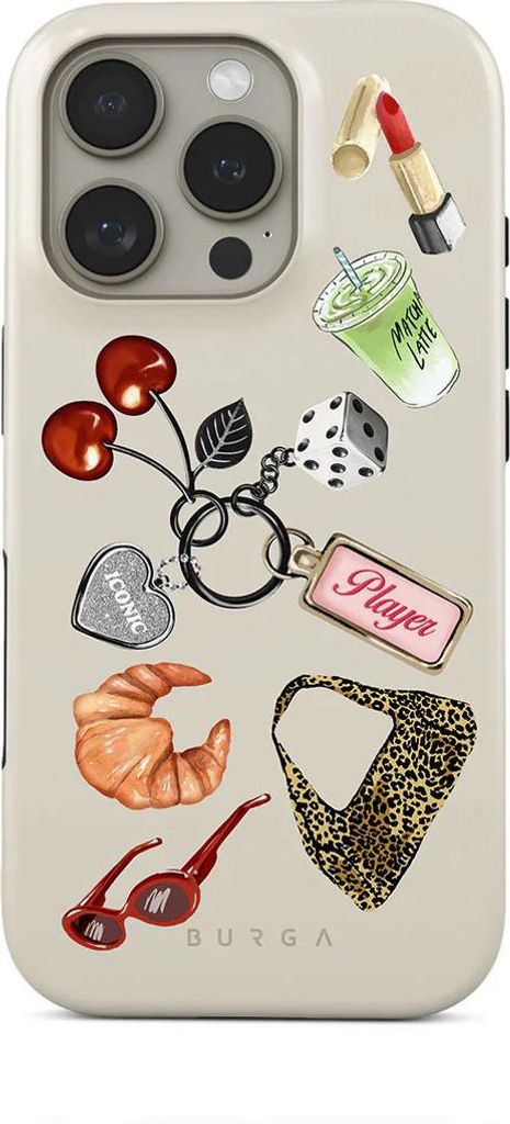 Burga Tough iPhone 16 Pro Hülle Hardcase Backcover Stoßfest - It Girl