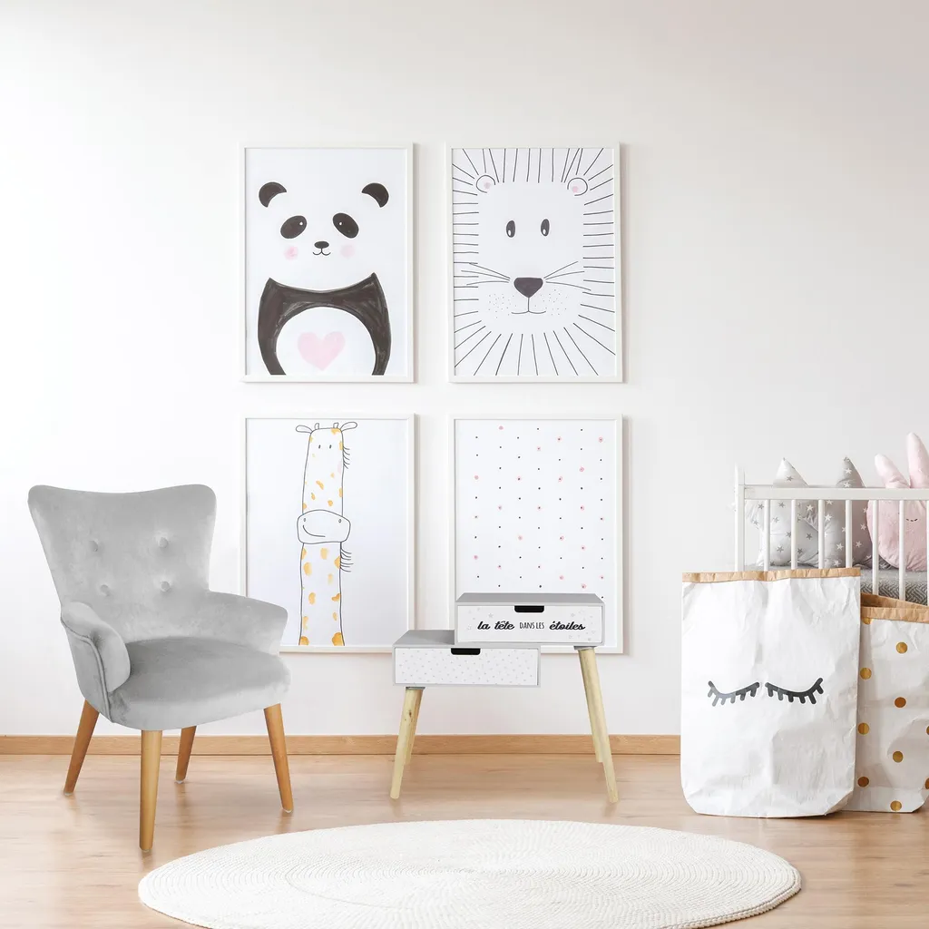 Petit Chevet Enfant Gain de Place - Finir le Désordre Près du Lit