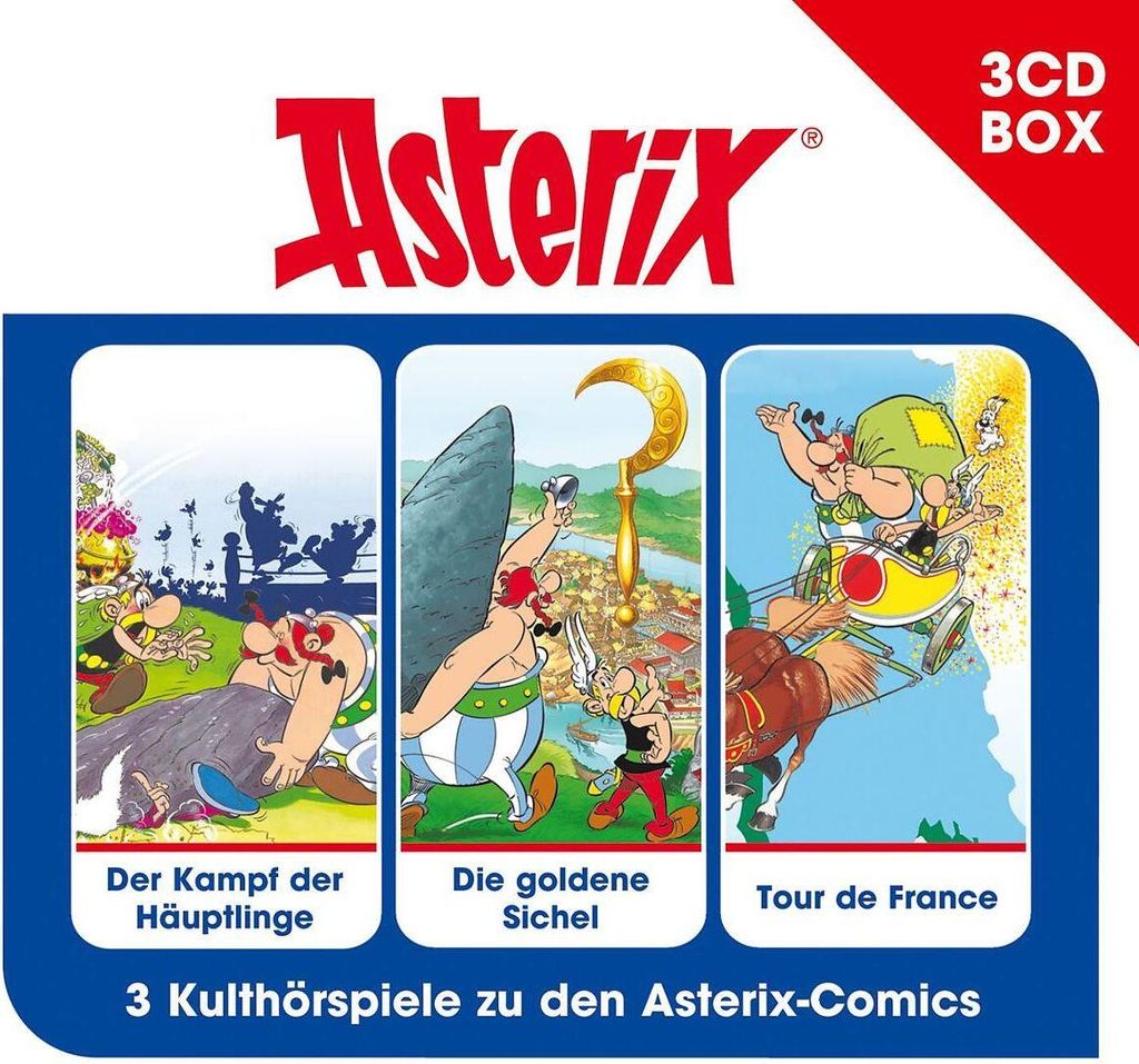 Asterix - 3 CD Hörspielbox Vol.2 Produktbild 