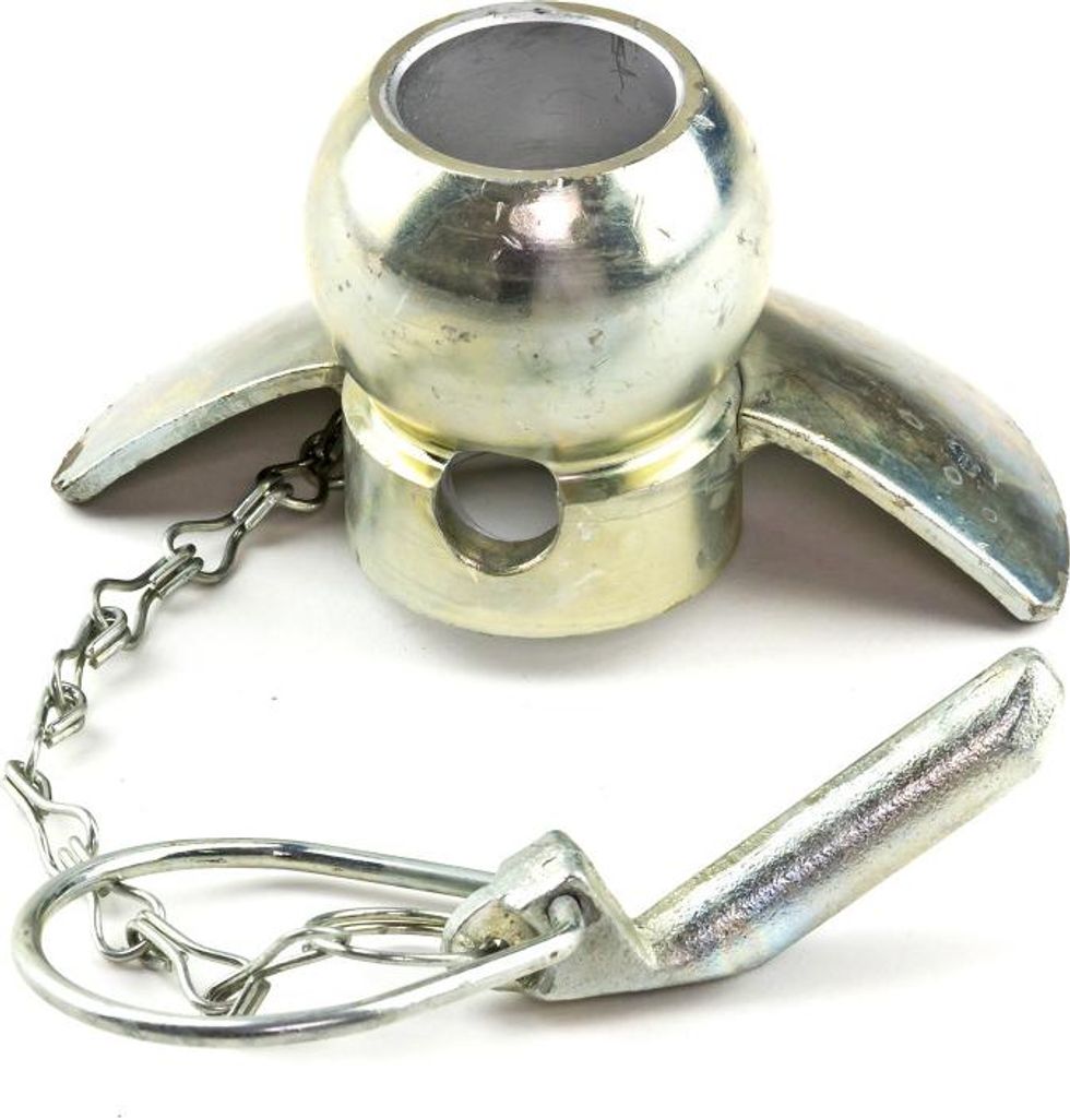 Guľa s golierom na spodné rameno hydrauliky trojbodového závesu traktora Kat. III