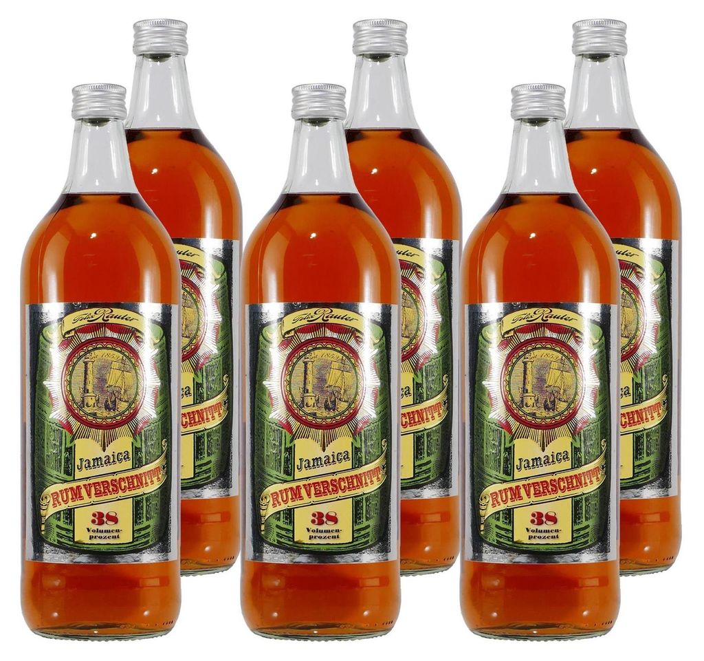 Rauter Jamaica Rum Verschnitt (6 x 1,0L)