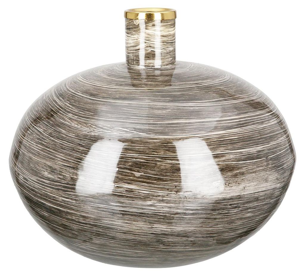Jarrón Gilde, de forma abultada, diseño "Stripes", con Imagen del producto 