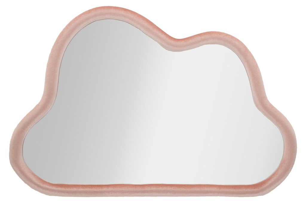 Mauro Ferretti Wandspiegel Wolke rosa 90x4x60 cm Produktbild 
